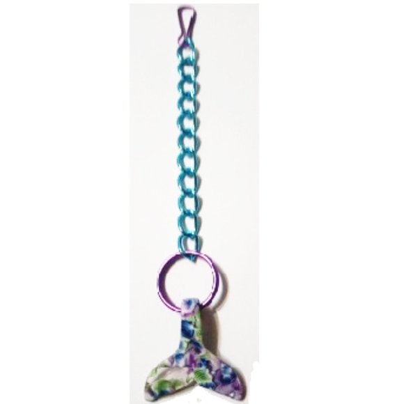 Mermaid Tail Keychain / Bag Charm - Picture 1 of 5